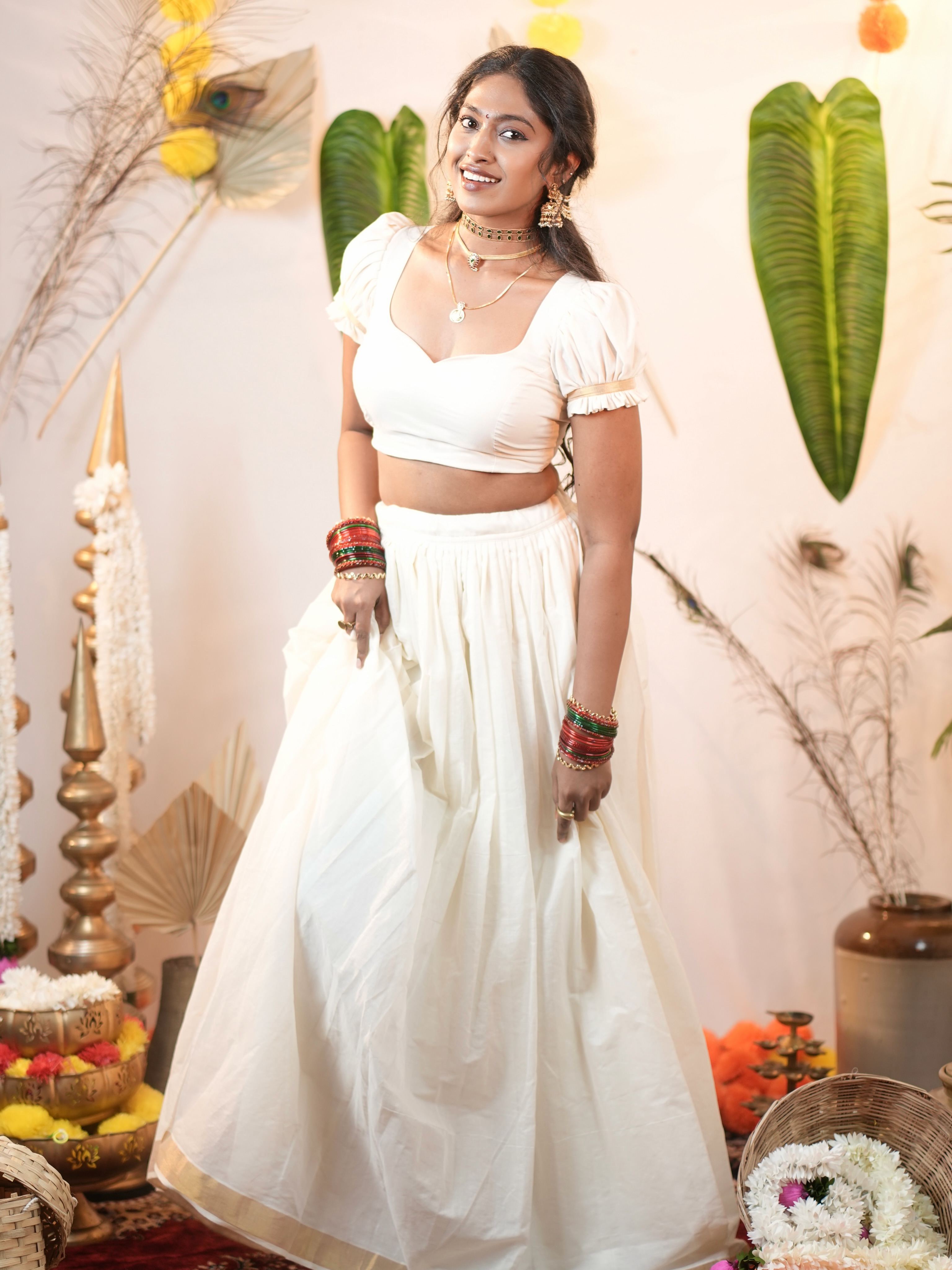 Opulent Festive Bridal Makeover by Makeovers by Ranjitha